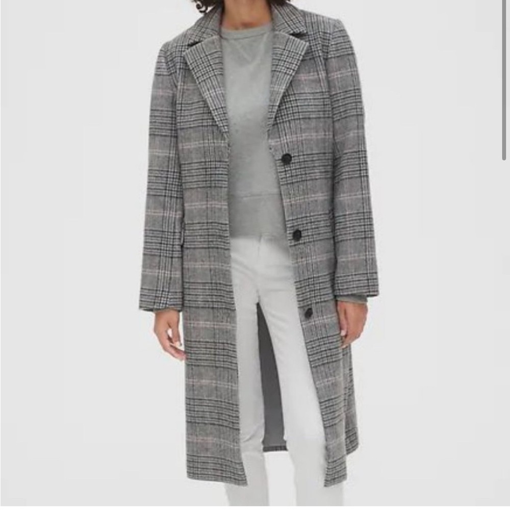 Gap Longline Coat - wool blend